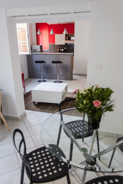 La Voluptine Appartement Reims Kamer foto